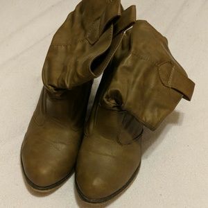 Wet Seal Ankle Cowboy Boots